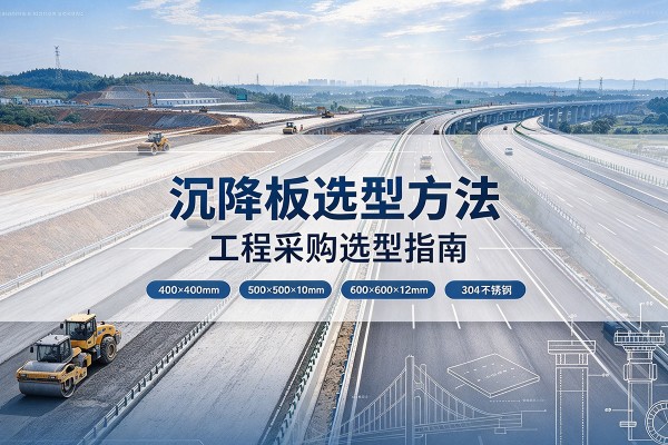 通海沉降板选择方法
