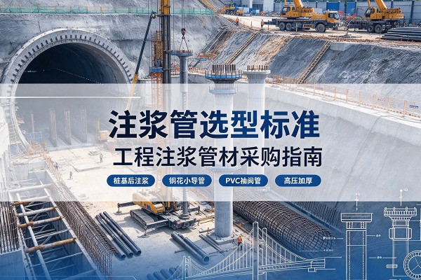 通海注浆管选型标准
